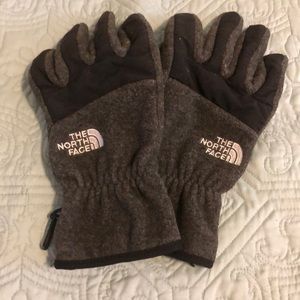 Men’s size large North Face fleece gloves